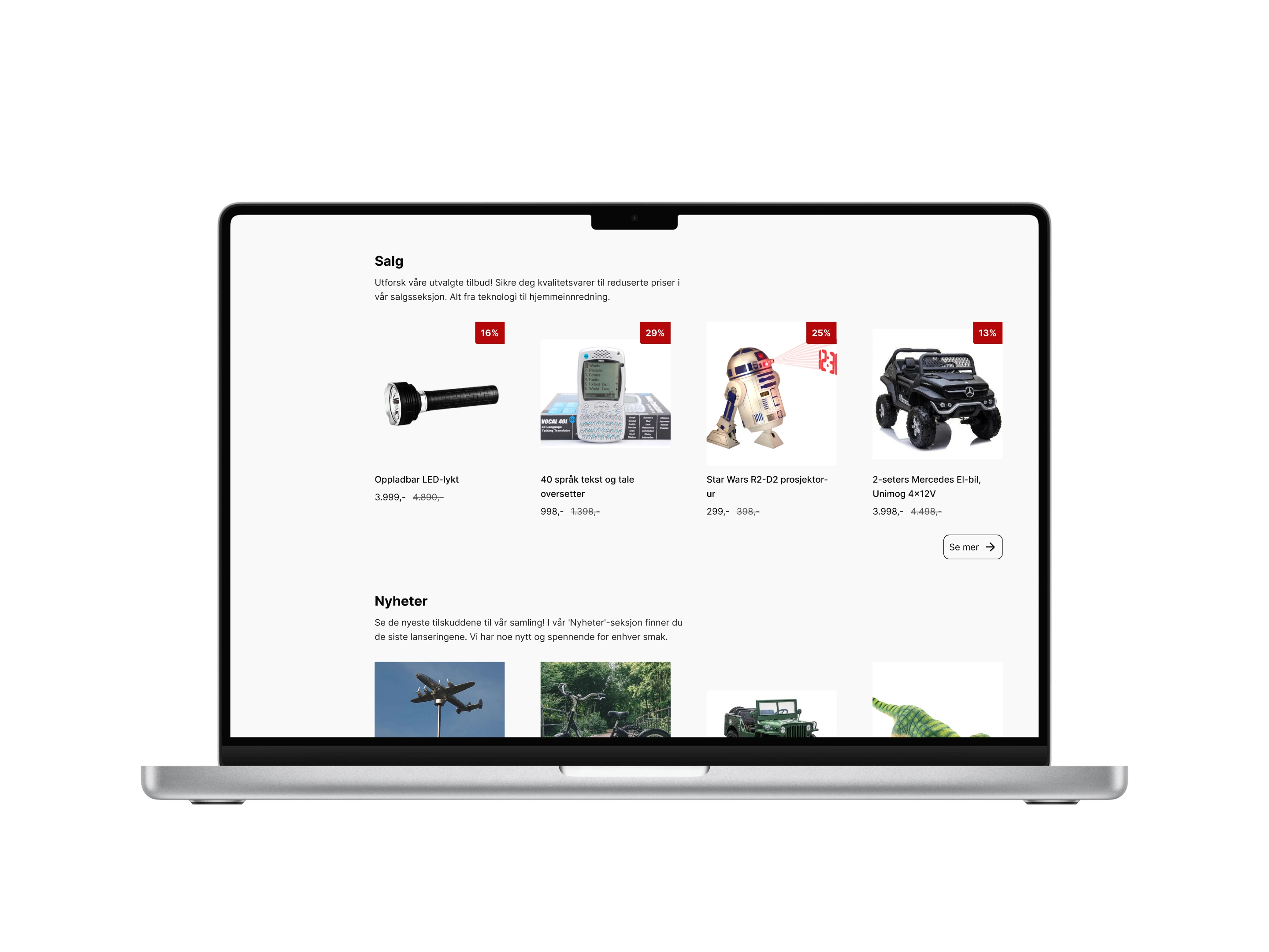 mockup of the redesigned Arngren.net website