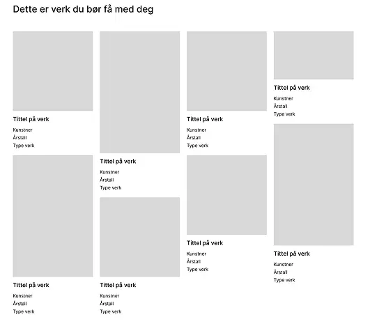 Nasjonalmuseet lofi anbefalinger