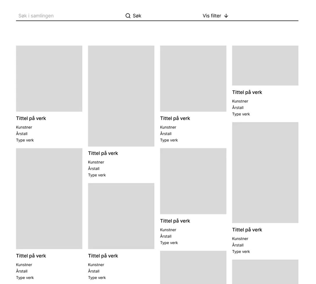 Nasjonalmuseet lofi database